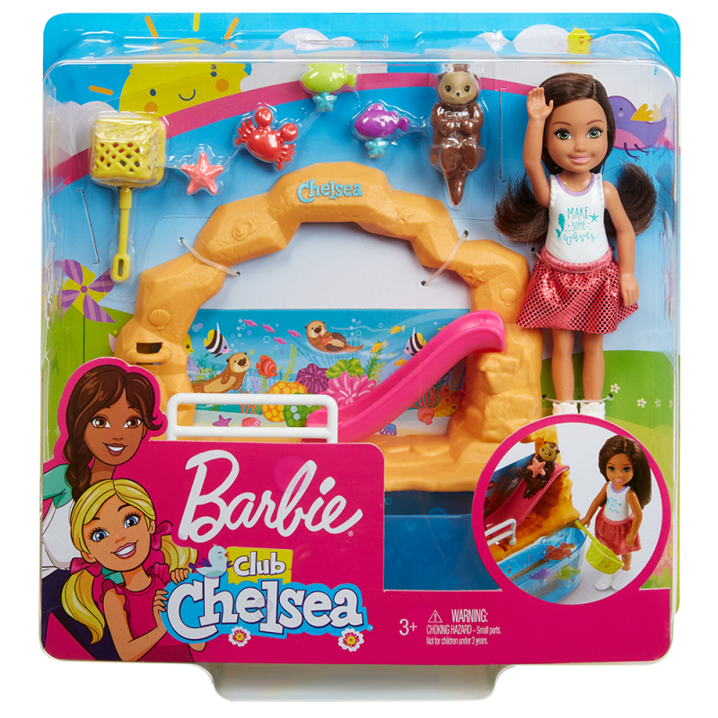 Mattel Barbie - Club Chelsea Πάμε Βόλτα Στο Ενυδρείο! GHV75 (FDB32)