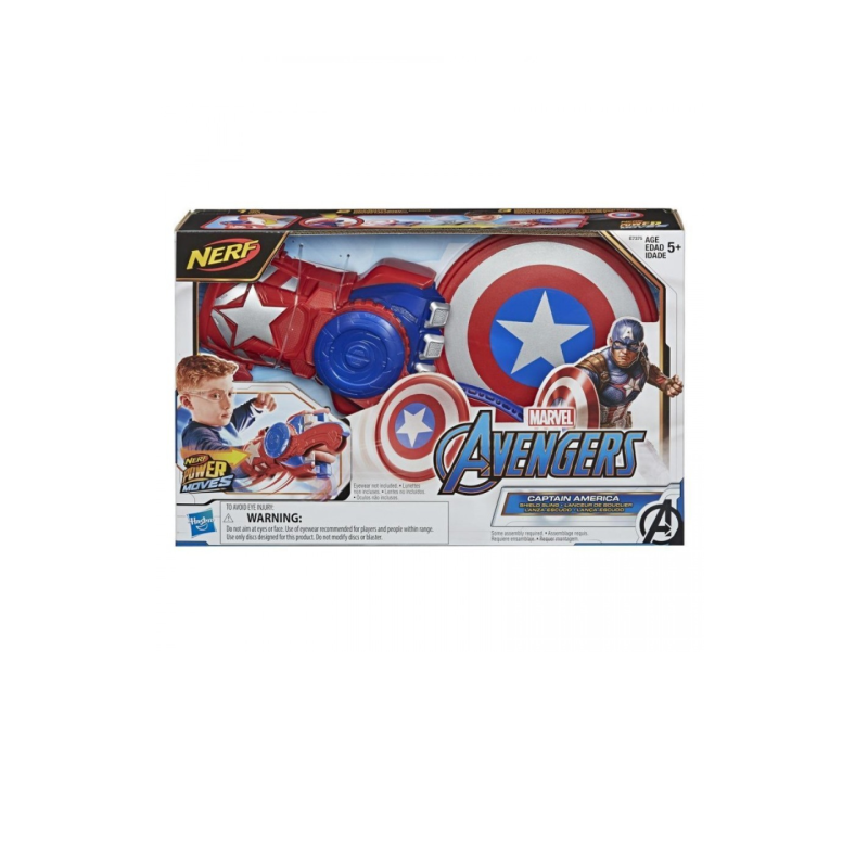 Hasbro Nerf - Marvel Avengers Power Moves Role Play Captain America E7375