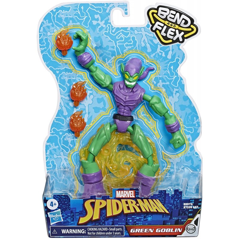 Hasbro - Marvel Spider-Man Bend And Flex Green Goblin E8973 (E7335)