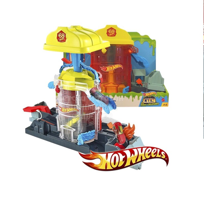 Mattel Hot Wheels City - Super Fire House Resque GJL06 (FNB15)