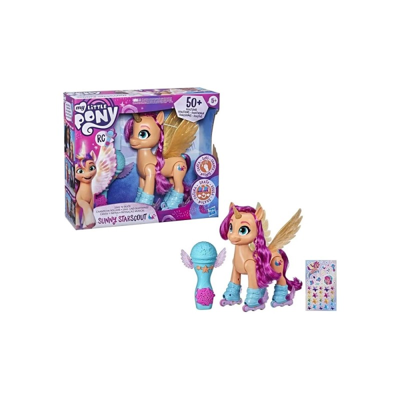 Hasbro - My Little Pony , Sing N Skate, Sunny Starscout  22Cm F1786