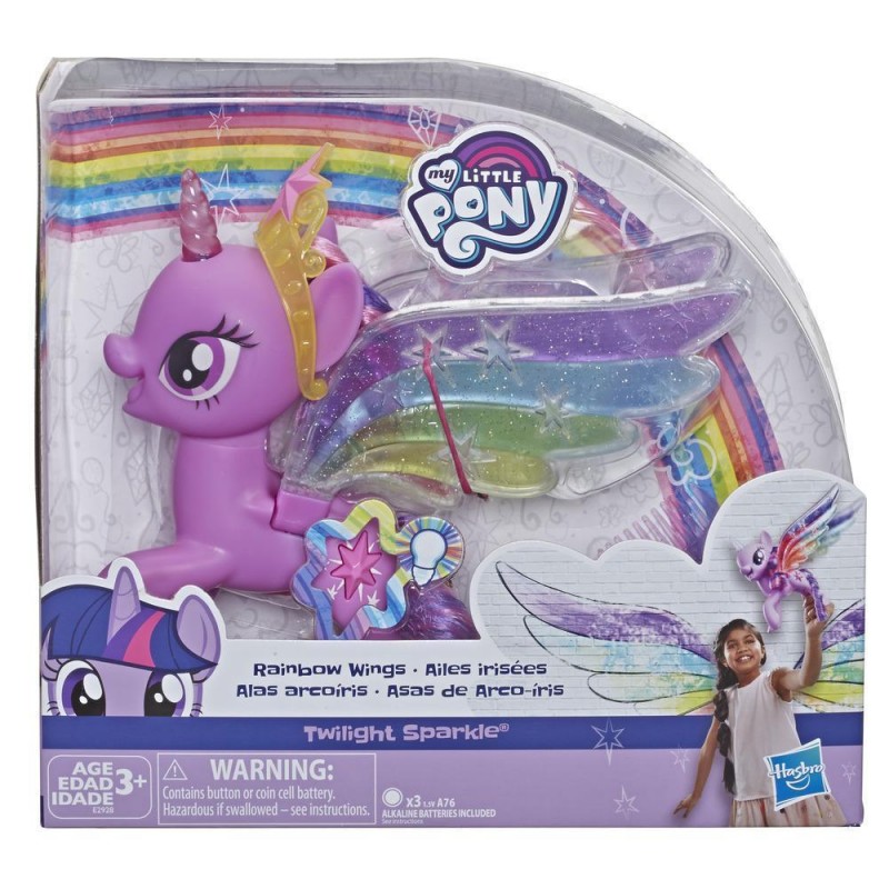 Hasbro My Little Pony - Rainbow Wings Twilight Sparkle Pony Figure With Lights E2928