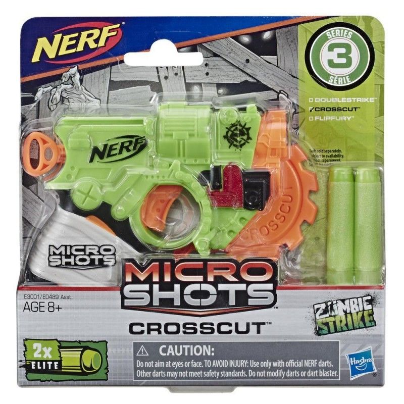 Hasbro Nerf - Microshots Zombie Strike Crosscut E3001 (E0489)