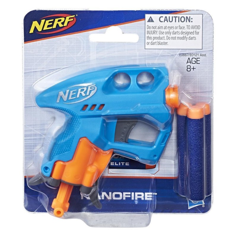 Hasbro Nerf - N-Strike Nanofire, Μπλε E0667 (E0121)