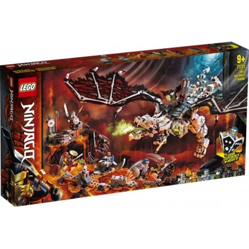 Lego Ninjago - Skull Sorcerer's Dragon 71721