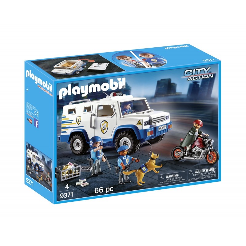 Playmobil City Action - Όχημα Χρηματαποστολής 9371