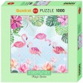 Heye - Puzzle Flamingos & Lilies 1000 Pcs 29852