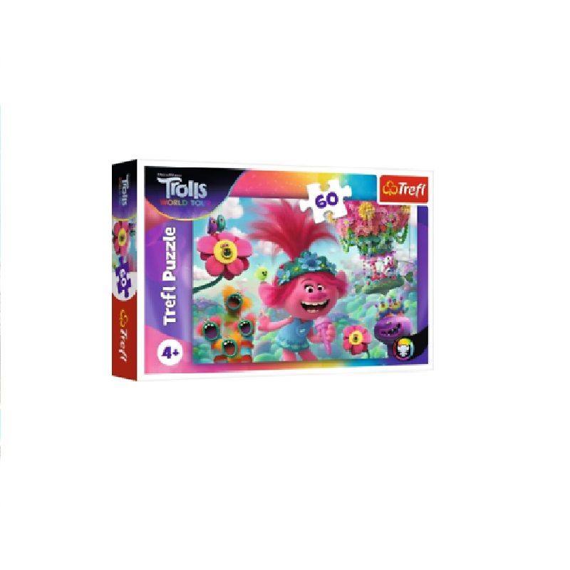 Trefl - Puzzle Trolls In The World Of Music 60 Pcs 17344