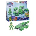 Hasbro Pj Masks - Φιγούρα & Όχημα, Animal Rider, Gekko F5342 (F5204)