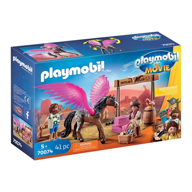 Playmobil The Movie - Η Μάρλα Και Ο Ντελ Στην Άγρια Δύση 70074