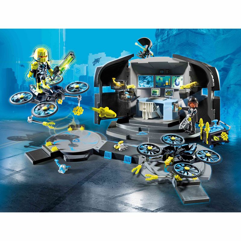 Playmobil Top Agents - Αρχηγείο Του Dr. Drone 9250