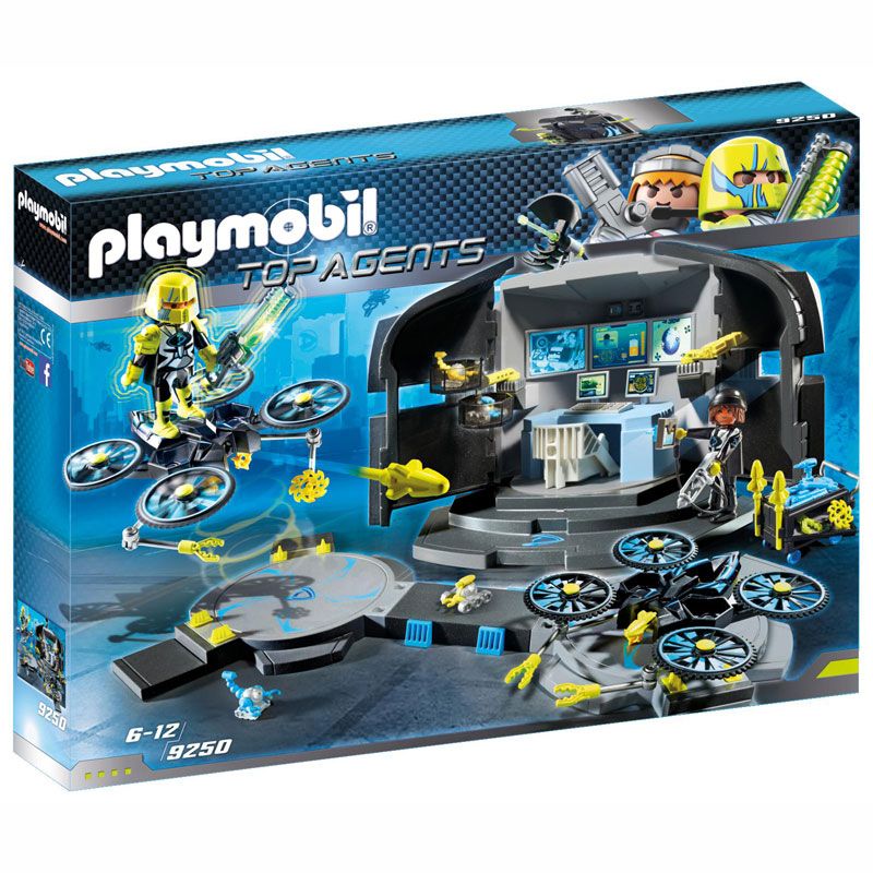 Playmobil Top Agents - Αρχηγείο Του Dr. Drone 9250