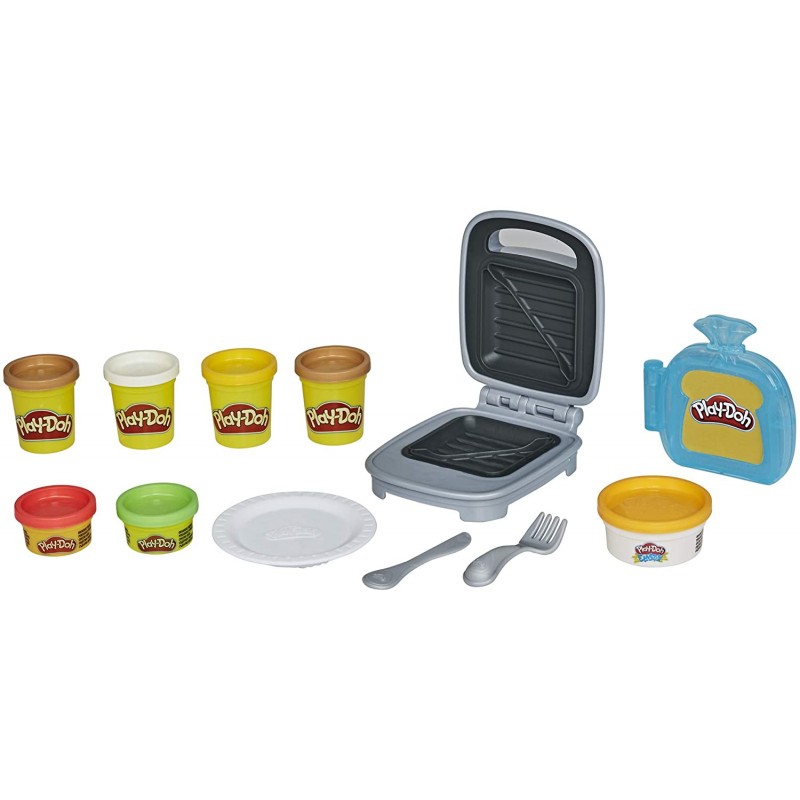 Hasbro Play-Doh – Kitchen Creations, Cheesy Sandwich Playset E7623