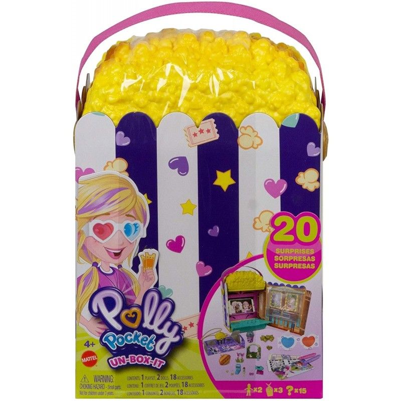 Mattel Polly Pocket - Cinema Pop Corn Set GVC96 (GVC95)