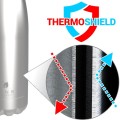 Ion8 - Παγούρι Μεταλλικό Slim Leak Proof 280ML, Metallic Grey 18280SMGRY
