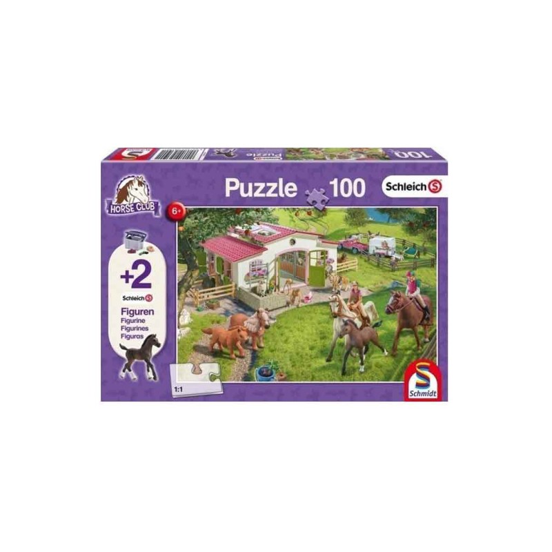 Schmidt Spiele – Puzzle Horse Ride Into The Countryside 100 Pcs 56190