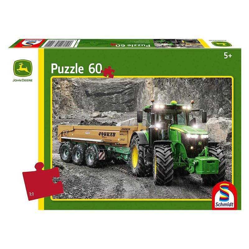 Schmidt Spiele – Puzzle Traktor 7310R 60 Pcs 56314