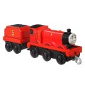 Fisher Price Thomas & Friends - Trackmaster Τρενάκι Με Βαγόνι James FXX21 (GCK94)