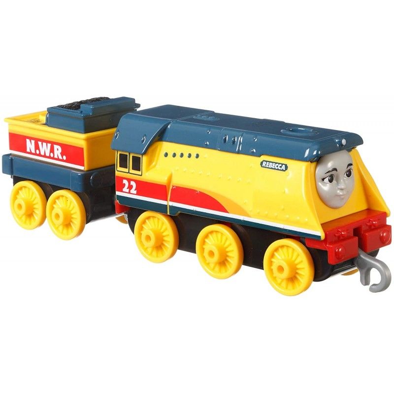 Fisher Price Thomas & Friends - Trackmaster Τρενάκι Με Βαγόνι Rebecca FXX27 (GCK94)