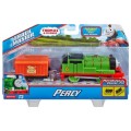 Fisher Price Thomas & Friends - Μηχανοκίνητο Τρένο Με Βαγόνι Percy BML07 (BMK87)