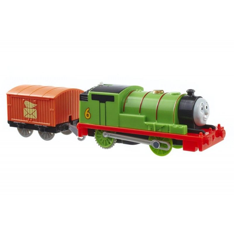 Fisher Price Thomas & Friends - Μηχανοκίνητο Τρένο Με Βαγόνι Percy BML07 (BMK87)