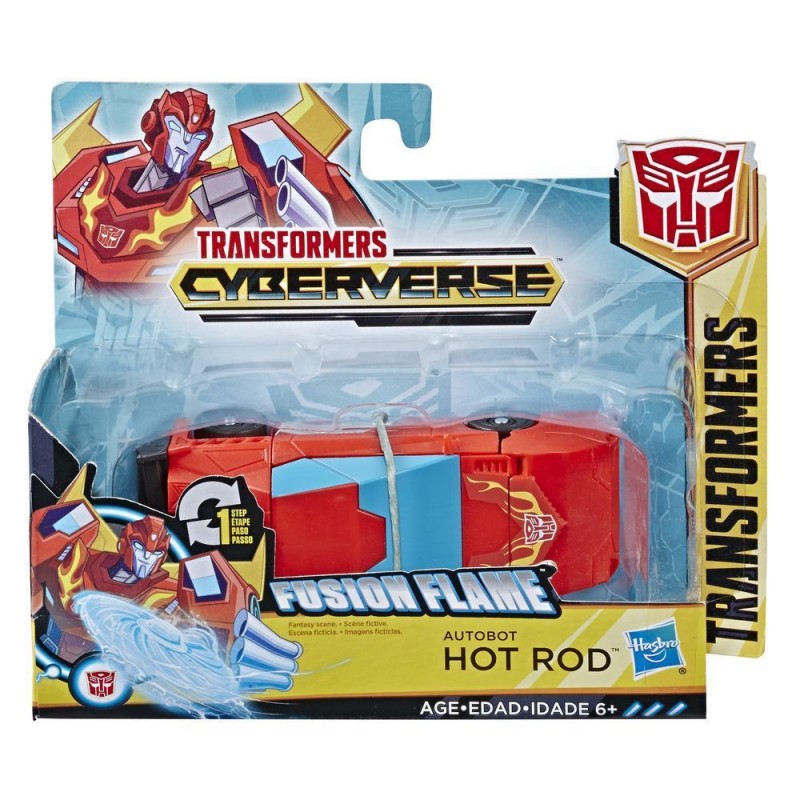 Hasbro Transformers - Cyberverse 1 Step Changer Autobot Hot Rod E3644 (E3522)