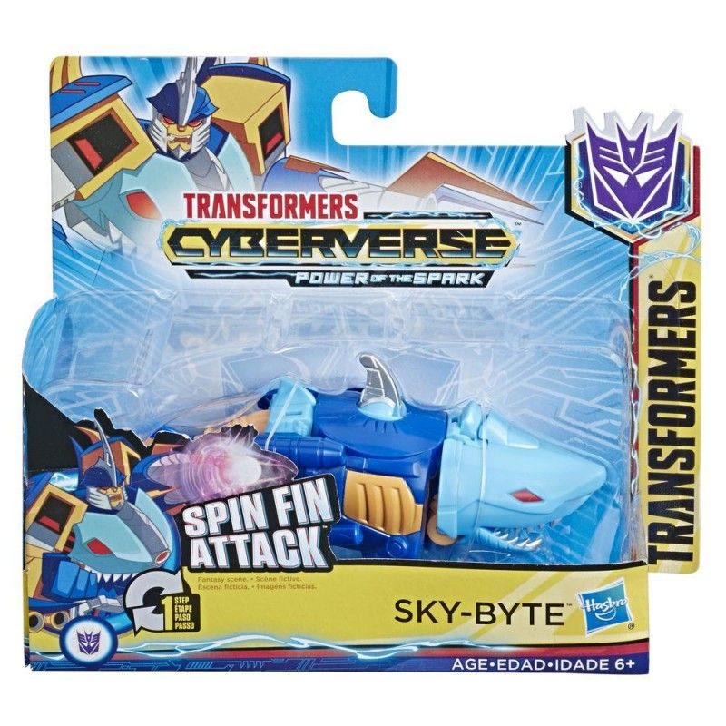 Hasbro Transformers - Cyberverse 1 Step Changer Sky-Byte E4792 (E3522)