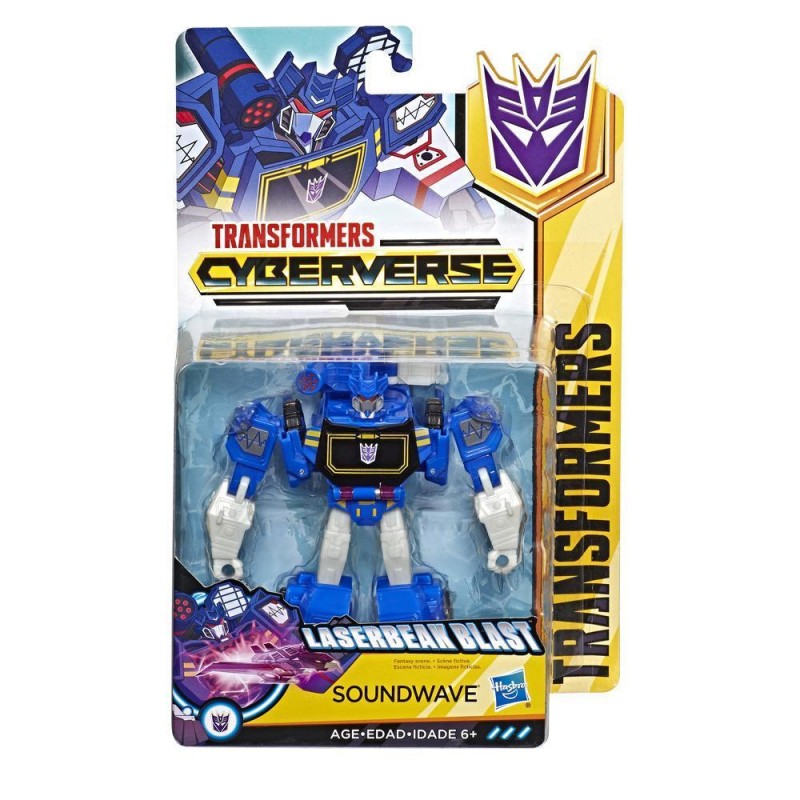 Hasbro Transformers - Cyberverse Warrior Class Soundwave E3637