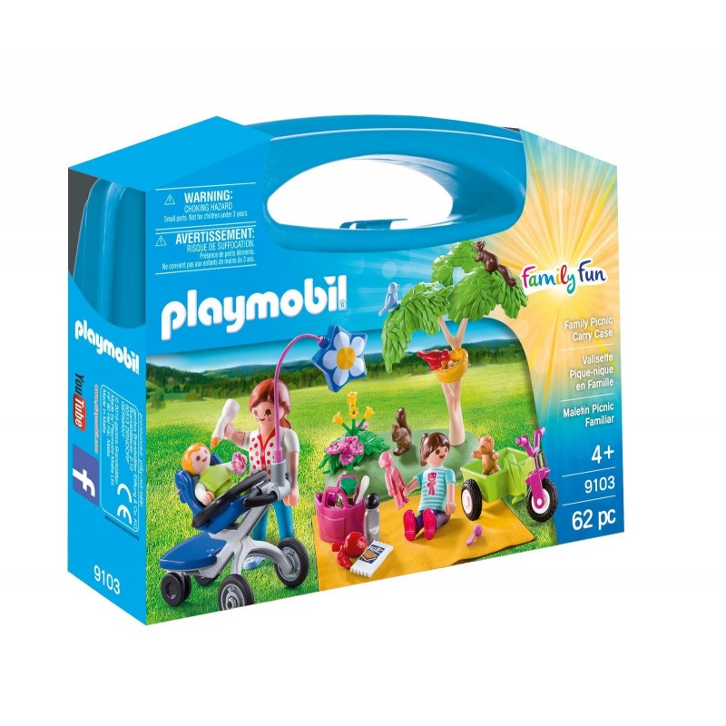 Playmobil Family Fun - Maxi Βαλιτσάκι Πικ-Νικ Στην Εξοχή 9103