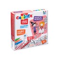 Carioca - Create & Colour Puzzle Διπλής Όψης 35 τμχ Magical Princess 42941