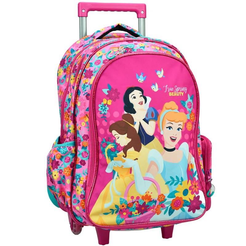 Gim – Τσάντα Τρόλεϊ Δημοτικού, Disney Princess, Spring 331-52074