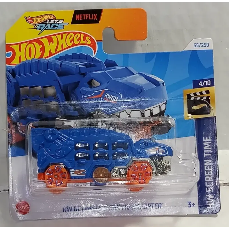 Mattel Hot Wheels - Αυτοκινητάκι HW Screen Time, HW Ultimate T-Rex Transporter (4/10) HRY50 (5785)