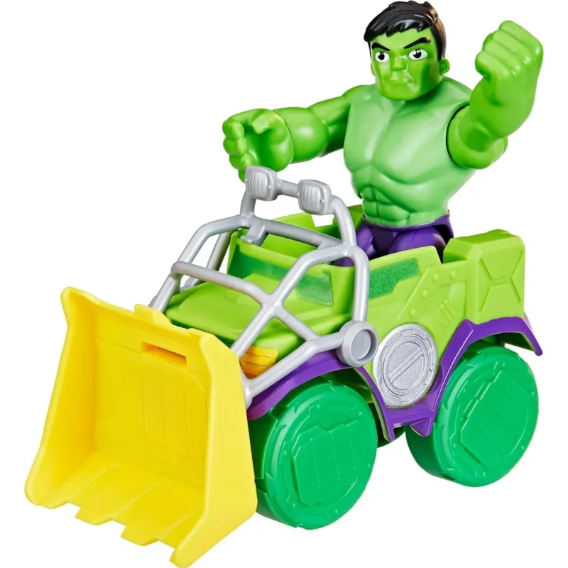 Hasbro - Marvel Spidey And His Amazing Friends, Hulk Smash Truck F7457 (F6776)