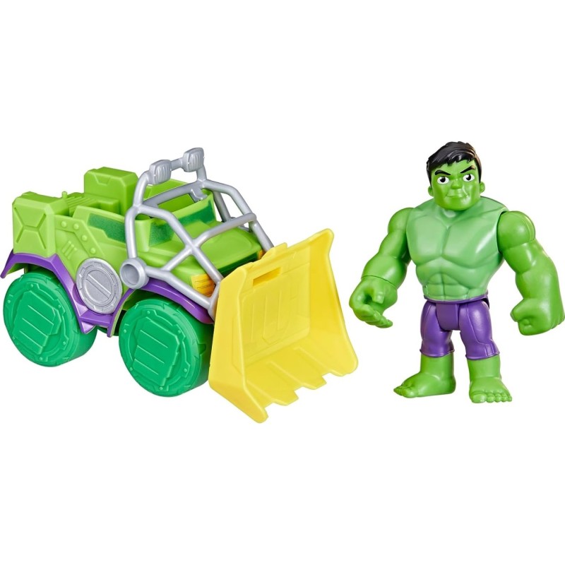 Hasbro - Marvel Spidey And His Amazing Friends, Hulk Smash Truck F7457 (F6776)