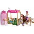 Mattel Barbie - Barbie Mysteries The Great Horse Chase Ultimate Stable Playset HXJ44