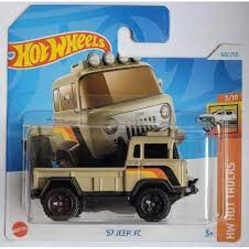 Mattel Hot Wheels - Αυτοκινητάκι HW Hot Trucks , '57 Jeep FC (3/10) HTC30 (5785)