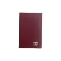 Adbook - Τηλεφωνικό Ευρετήριο Laminated, 7x11 cm 100 Σελίδες, Bordeaux E-1003
