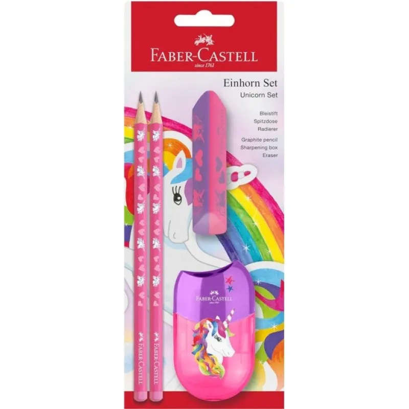Faber Castell - Σετ Mολυβιών Unicorn 111518
