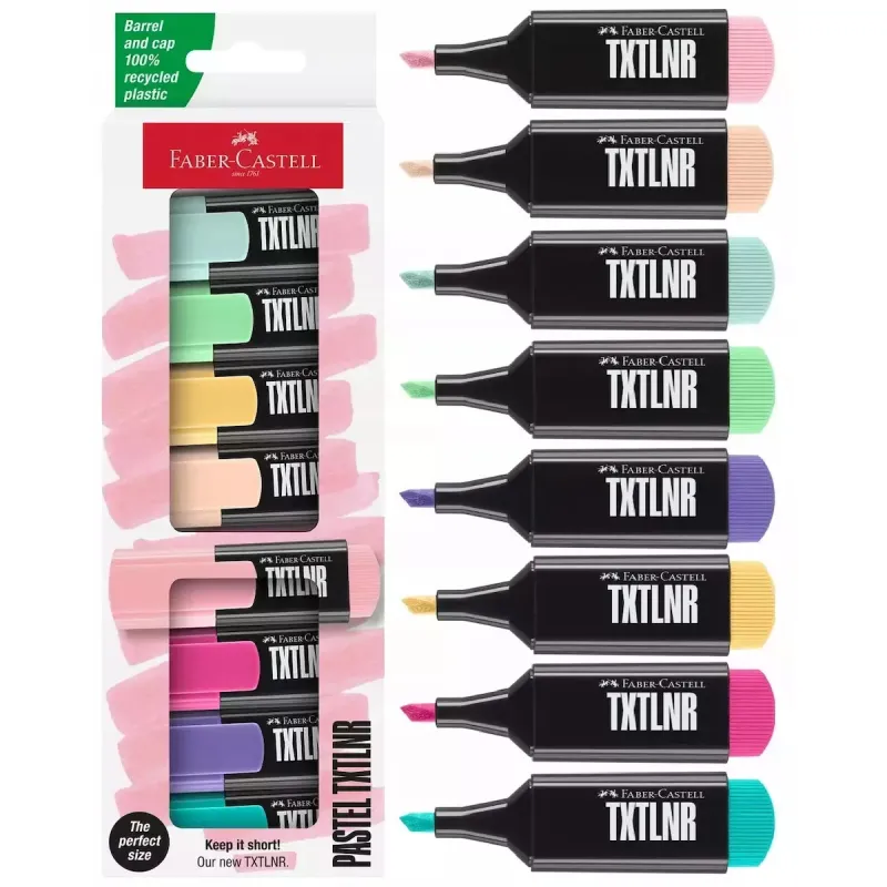 Faber Castell - Μαρκαδόροι Υπογράμμισης Mini Pastel 154218