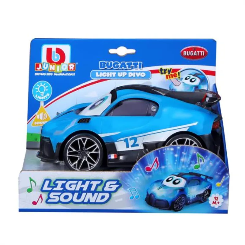 Bburago - Junior Bugatti Με Ήχους & Φώτα 16-81208