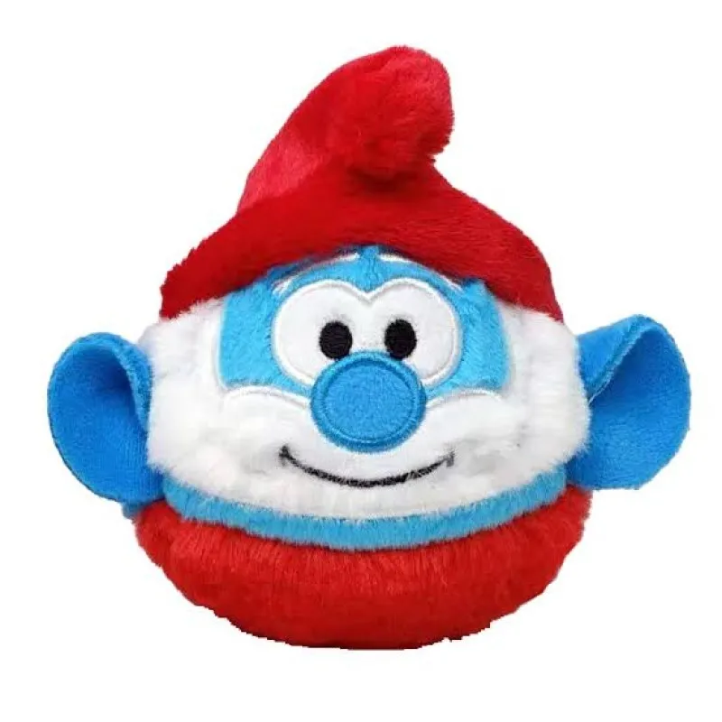 TY - Beanie Bouncers , Χνουδωτό Μπαλάκι Smurfs Παπα-Στρουμφ 1607-83139