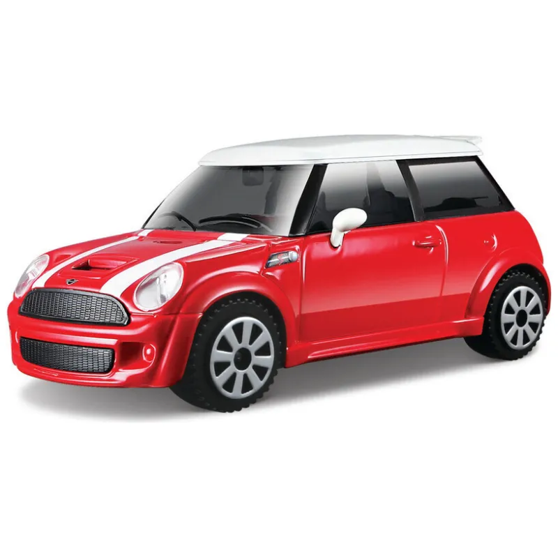 Bburago - 1/43 Street Fire, Mini Cooper S, Red 18-30257 (18-30000)
