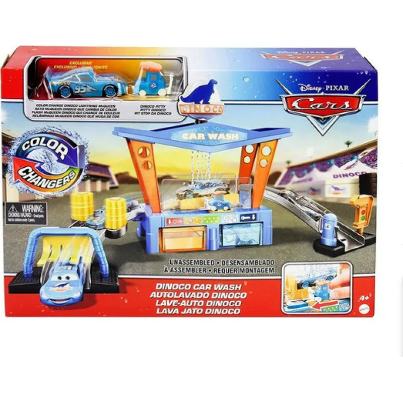 Mattel Cars - Πλυντήριο Color Changers GTK91