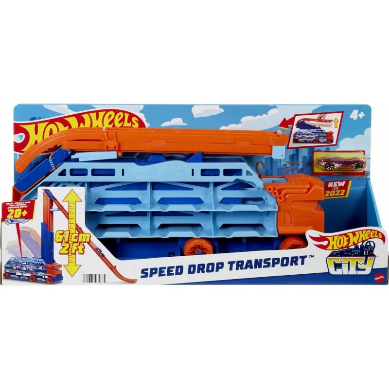 Mattel Hot Wheels - Νταλίκα Αυτοκινητόδρομος HDY92