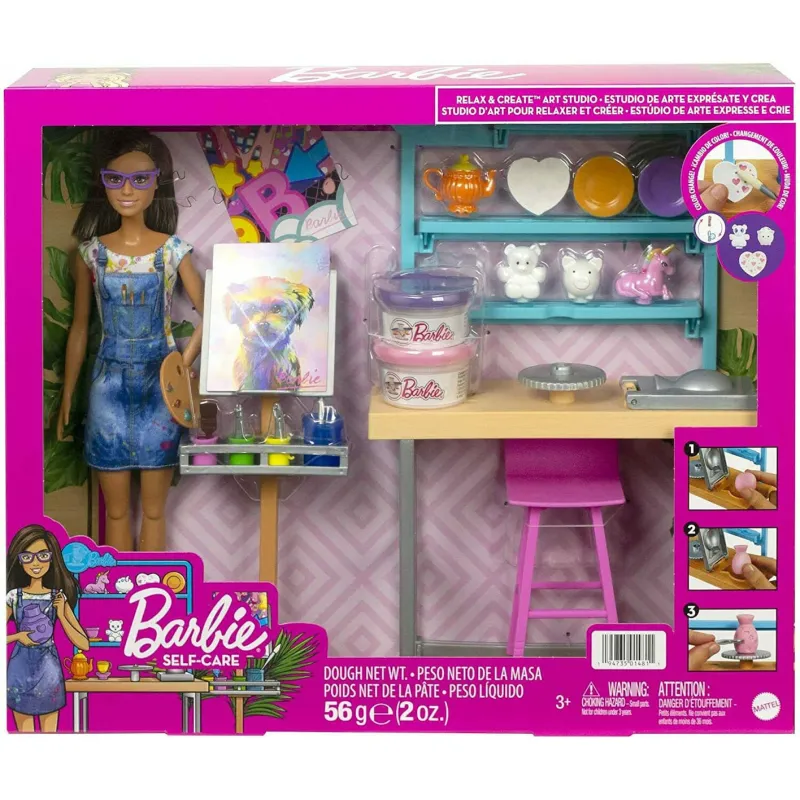 Mattel Barbie - Στούντιο Ζωγραφικής HCM85