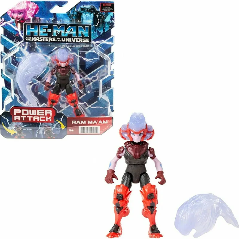 Mattel He-Man - And The Masters Of The Universe, Power Attack, Ram Ma'am HBL70 (HBL65)