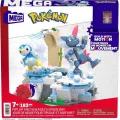Mattel - Mega Bloks, Pokemon Piplup ANd Sneasel΄s Snow Day HKT20