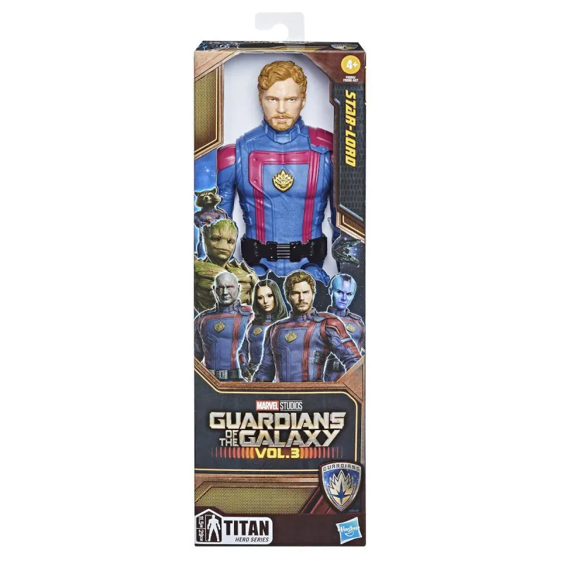 Hasbro - Marvel Guardians Of The Galaxy Vol. 3, Titan Hero Series, Star-Lord F6660 (F6586)