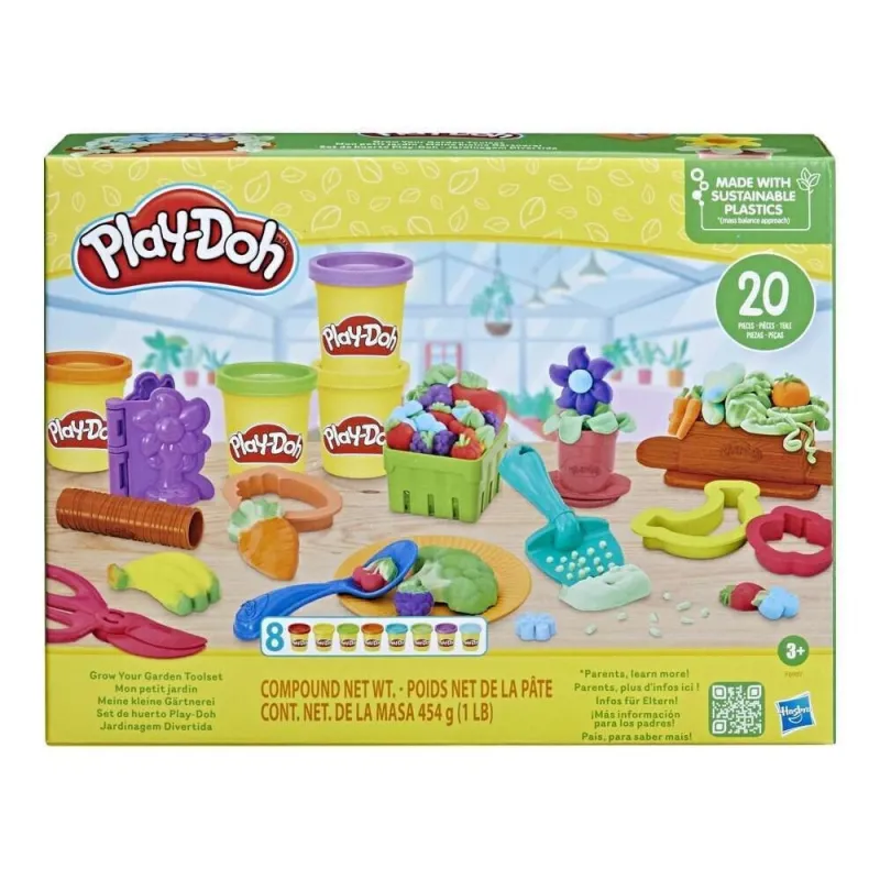 Hasbro Play Doh - Grow Your Garden Toolset F6907