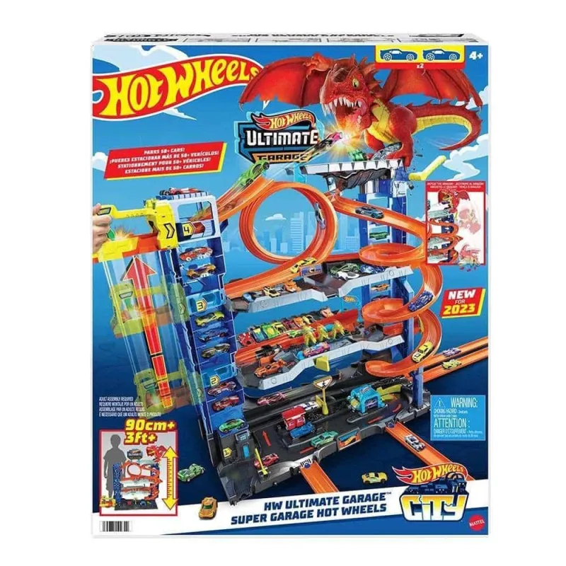 Mattel Hot Wheels – Απόλυτο Γκαράζ Με Δράκο HKX48